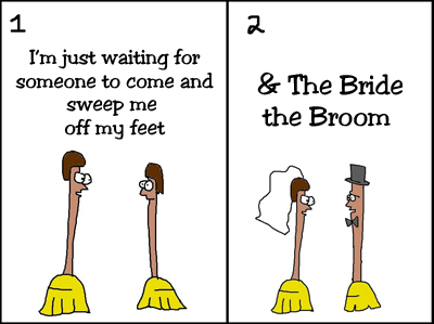 Bride and Broom
